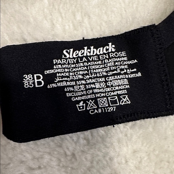 Nwt. Sleekback bra by la vie en rose - Picture 5 of 5